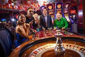 Live dealer at blackjack table in ongtoto login studio with multiple camera angles